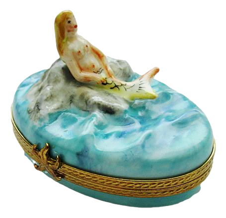MERMAID LIMOGES BOX