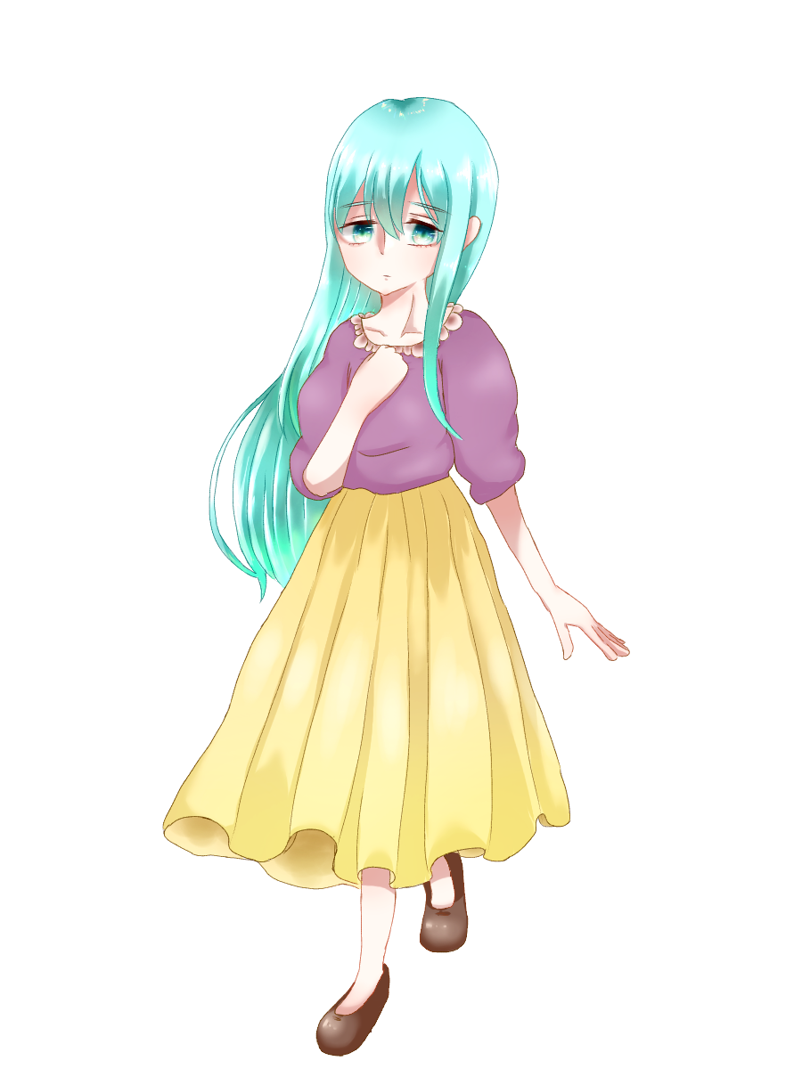 歌風音葉 村娘立ち絵