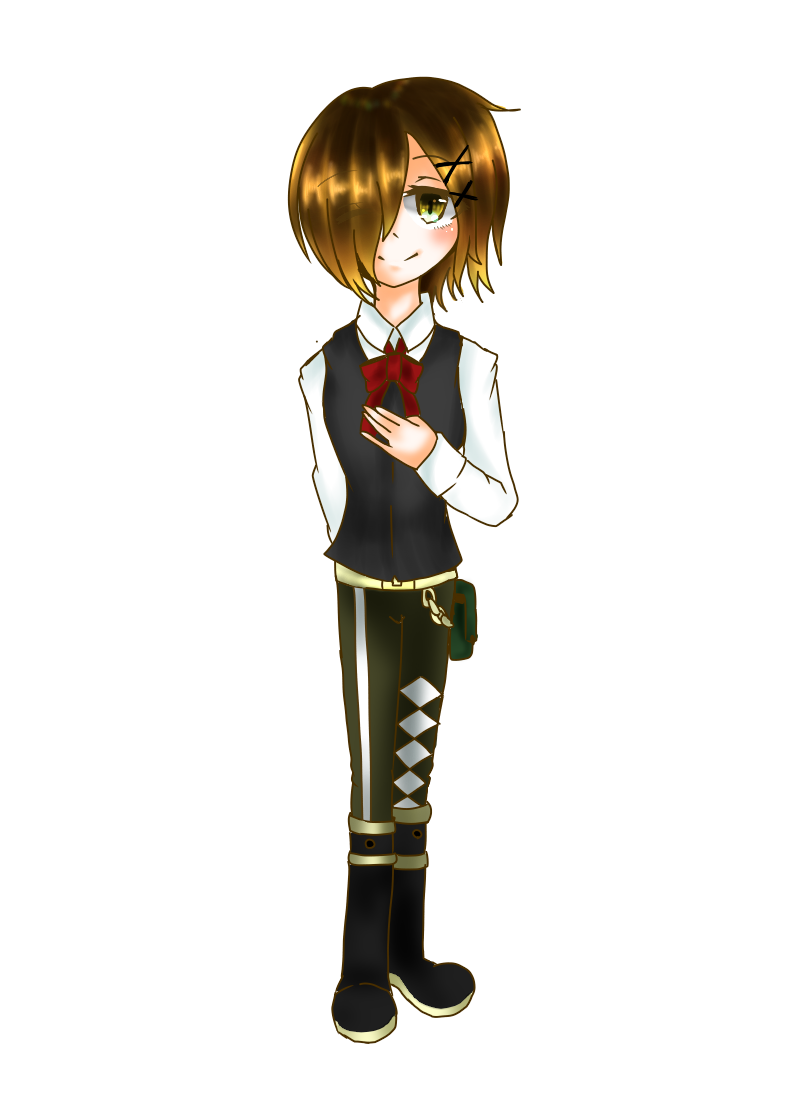 夏野都羽　立ち絵