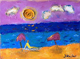 oil paint stick and acrylic on canvas