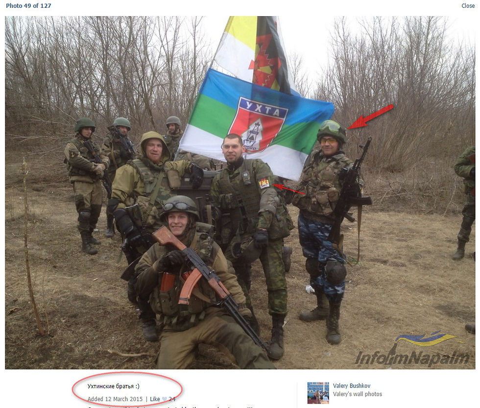 Pro Russia sparta separatist