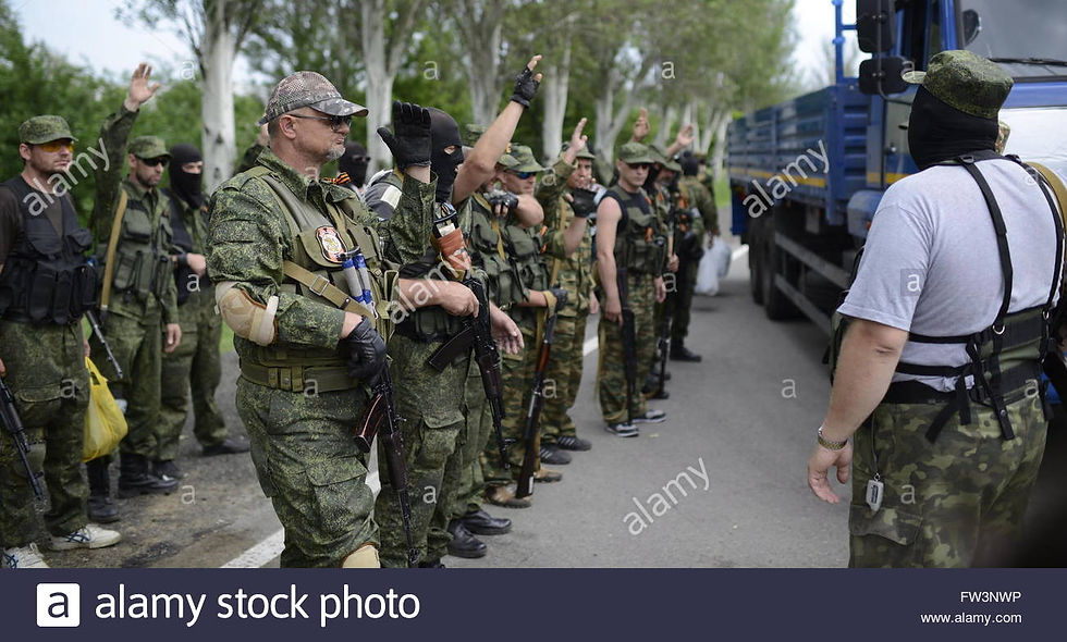Pro-Russian Vostok Separatist
