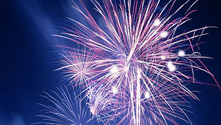 Feu d'artifice pour gala et soiree