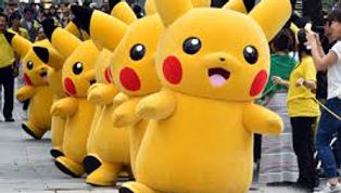 Mascotte Pikachu