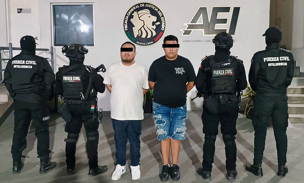 CAEN DOS HOMBRES CON DROGA EN GARCÍA; LLEVABAN MARIHUANA, CRISTAL Y DINERO EN EFECTIVO