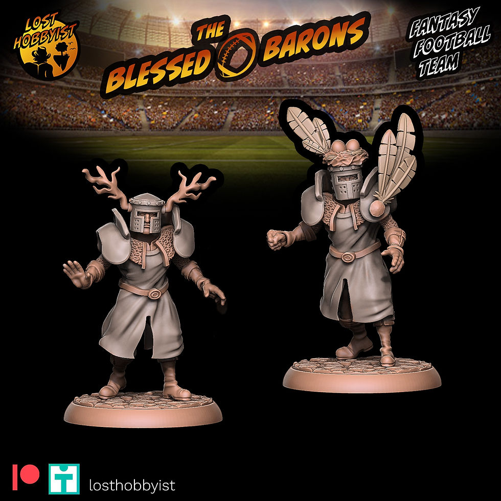 Miniatura: Knights of the Holy Handgrenade - Lost Hobbyist Miniatures