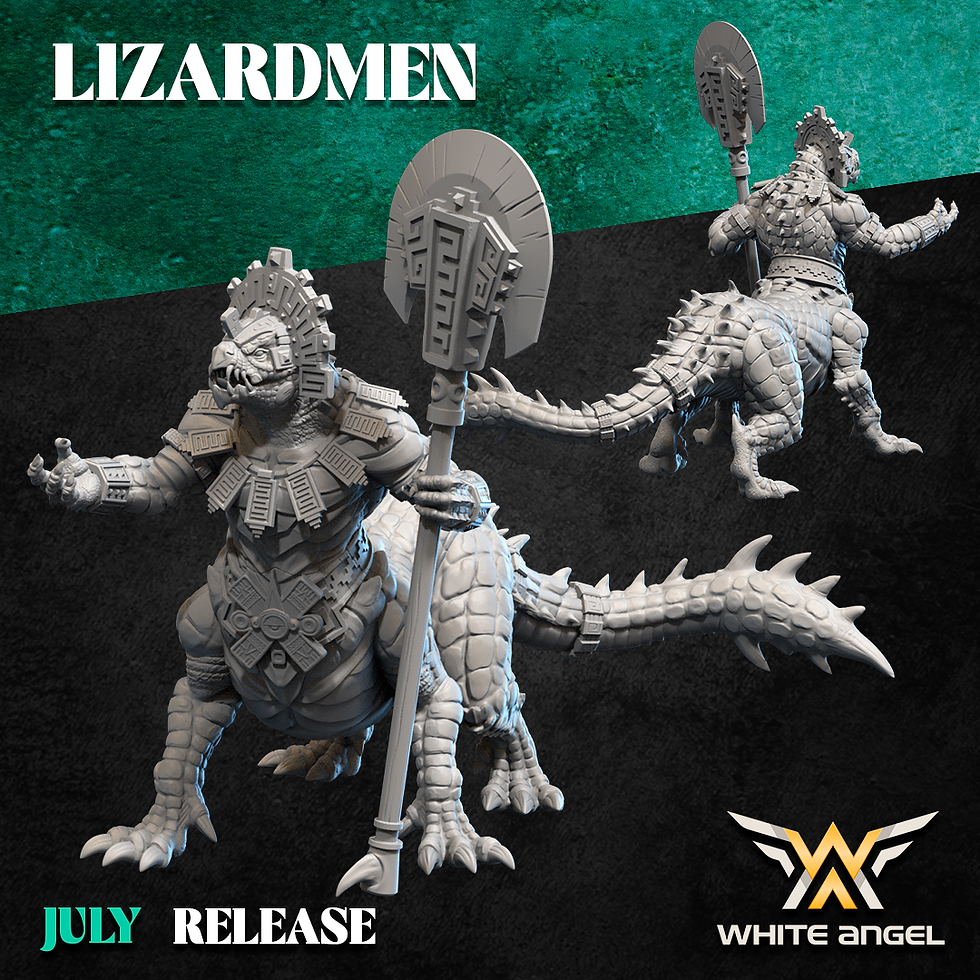 Thumbnail: Lizard centaur (July 2026) - White Angel