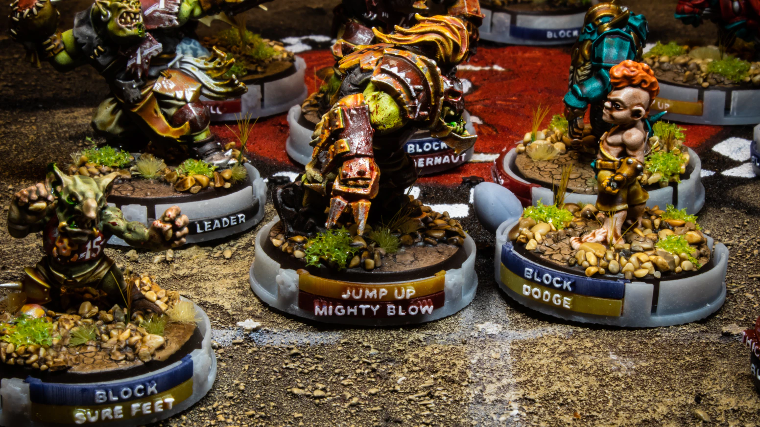 21x Nurgle Team Miniature Base Bumpers Rings Customizable Fantasy Football 21x Nurgle Team Miniature Base Bumpers Rings Customizable Fantasy Football