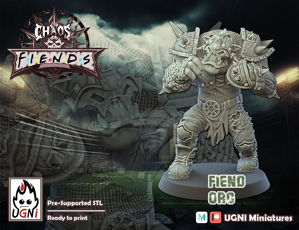 Miniatura: Chaos of fiends - UGNI miniatures