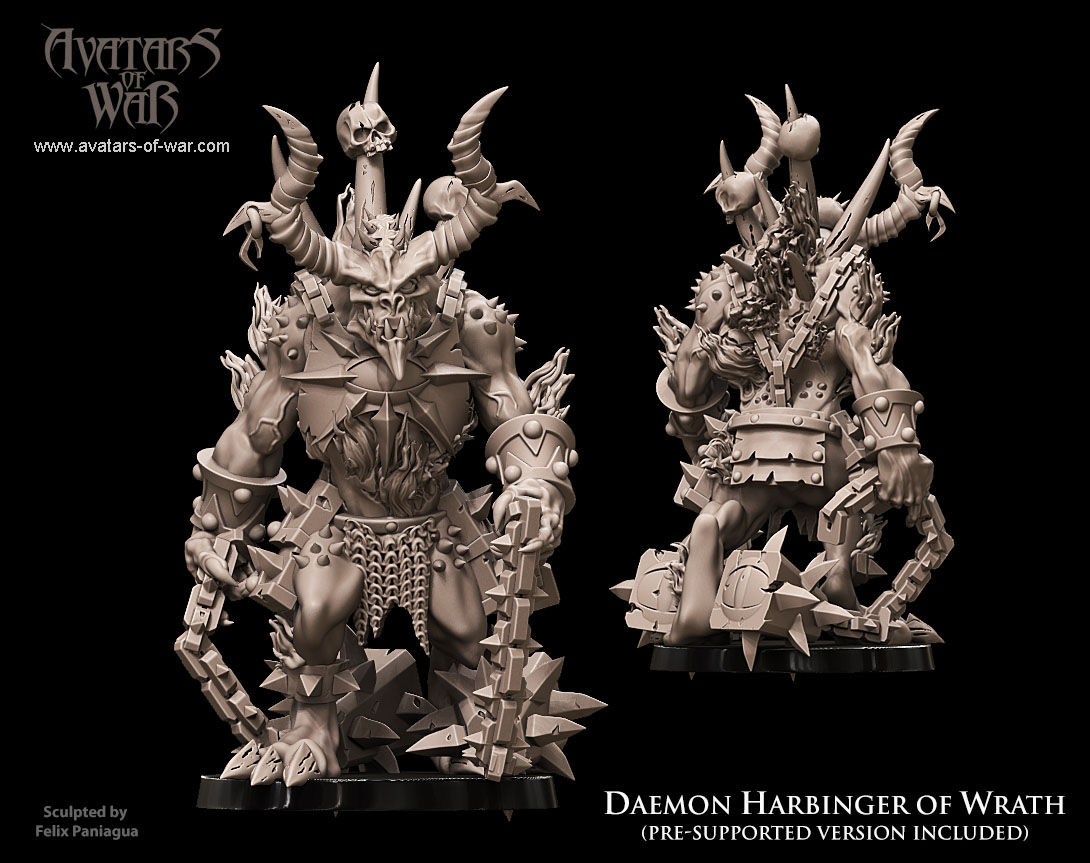 Daemon Harbinger of Wrath  - Avatars of War