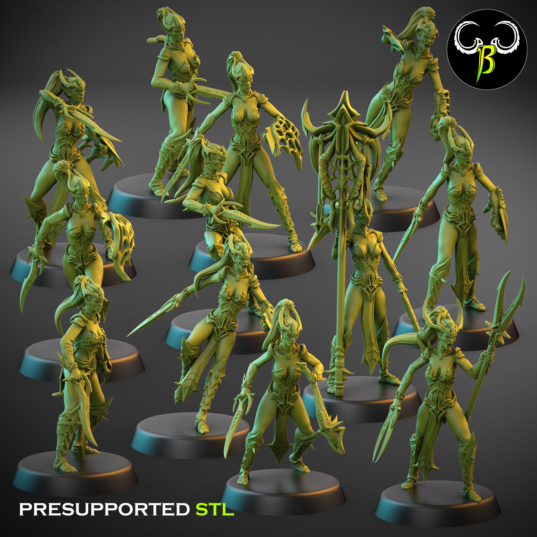Spider's Cultists with Whips (Feb 2026) - ClayBeast
