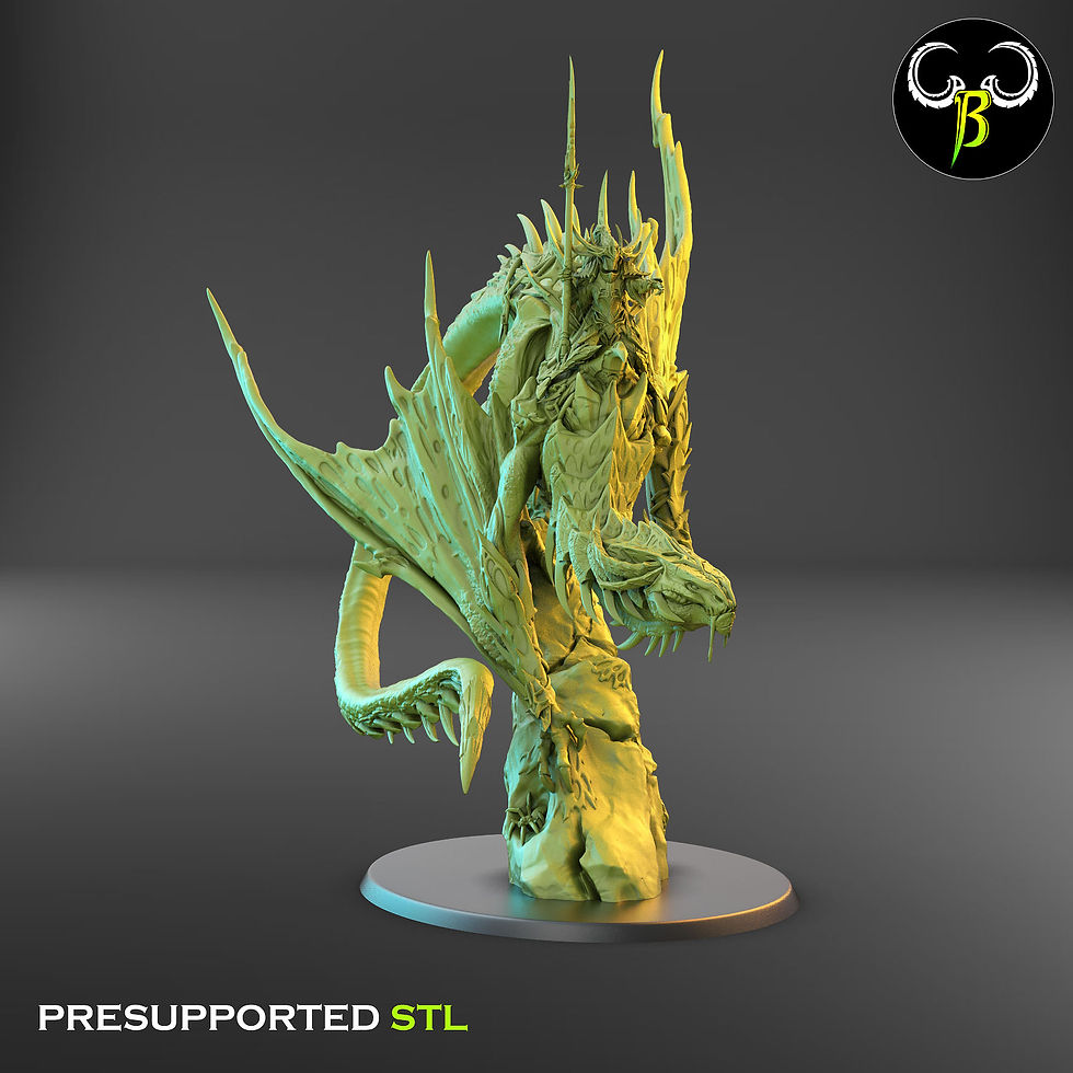 Miniatura: Vile drake  (Gen 2026)  -ClayBeast