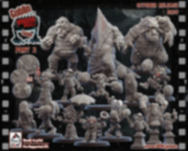 Goblin Team (Horror Movie Style). Part 2  - UGNI miniatures - Fantasy