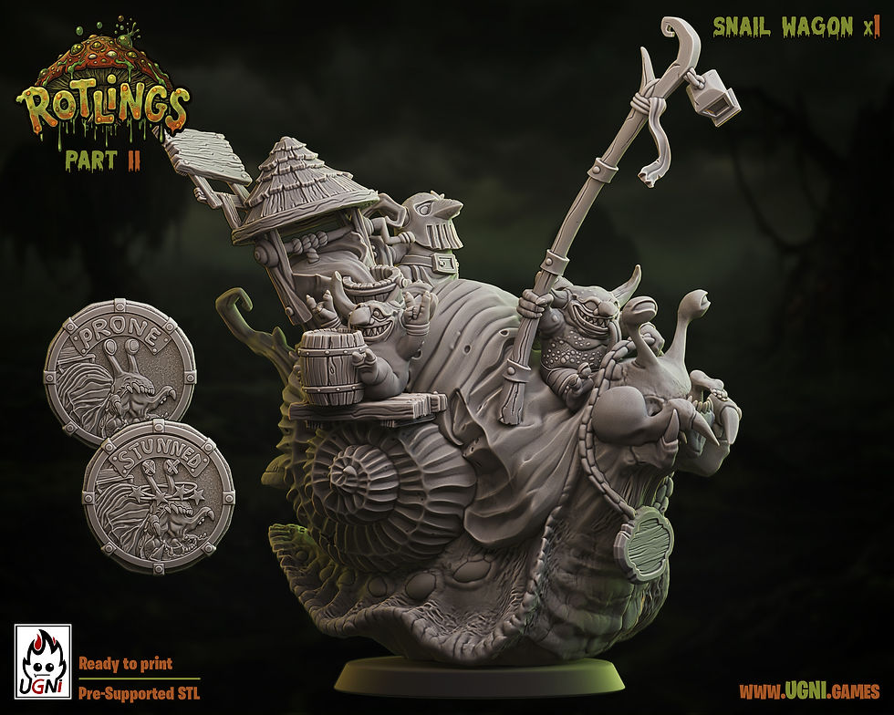 Miniatura: Rotlings (Tiny Greenskins). Part 2  - UGNI miniatures