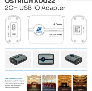 S-Track OSTRICH XDU22 2CH USB IO Adapter
