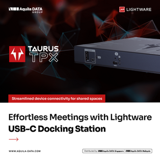 Effortless Meetings with Lightware USB-C Docking Station