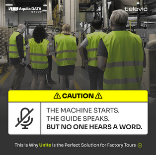 Why Televic Unite Is the Perfect Solution for Factory Tours