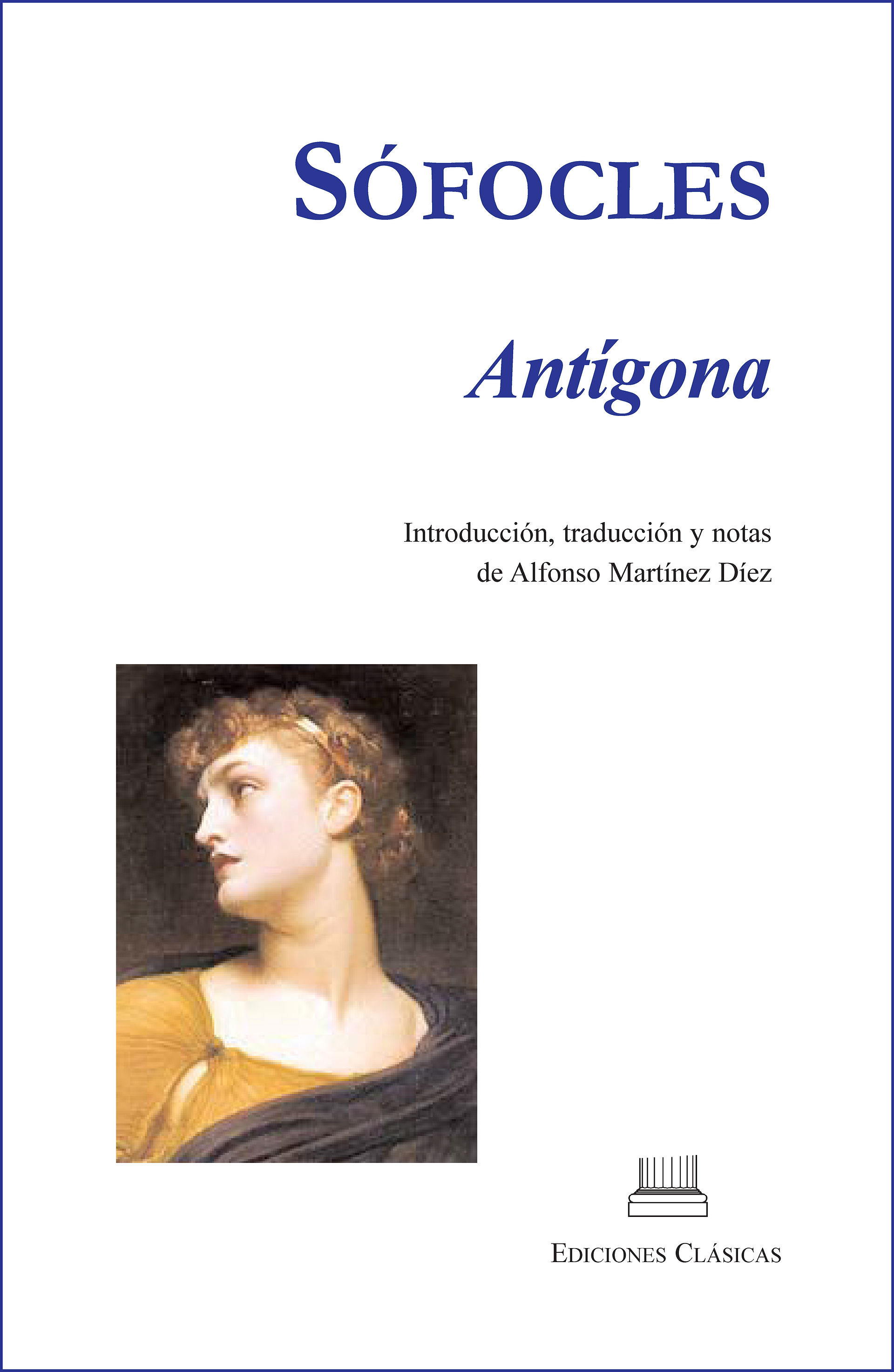 SÓFOCLES, ANTÍGONA