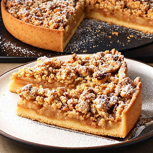 Tarte Crumble aux Pommes