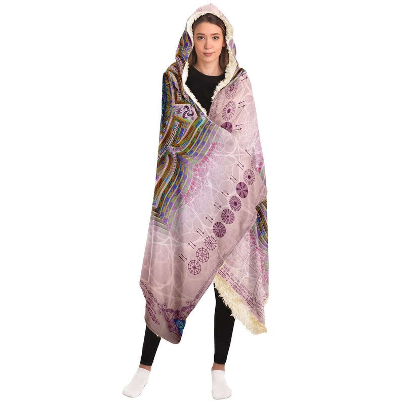 Thumbnail: Sacral Chakra Hooded Blanket