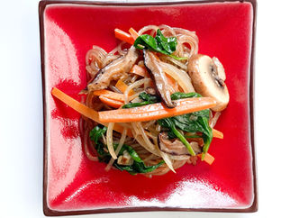 Japchae - Korean Mixed Noodles