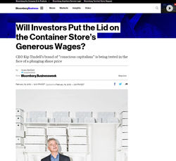 Will Investors Put the Lid on the Container Store's Generous Wages
