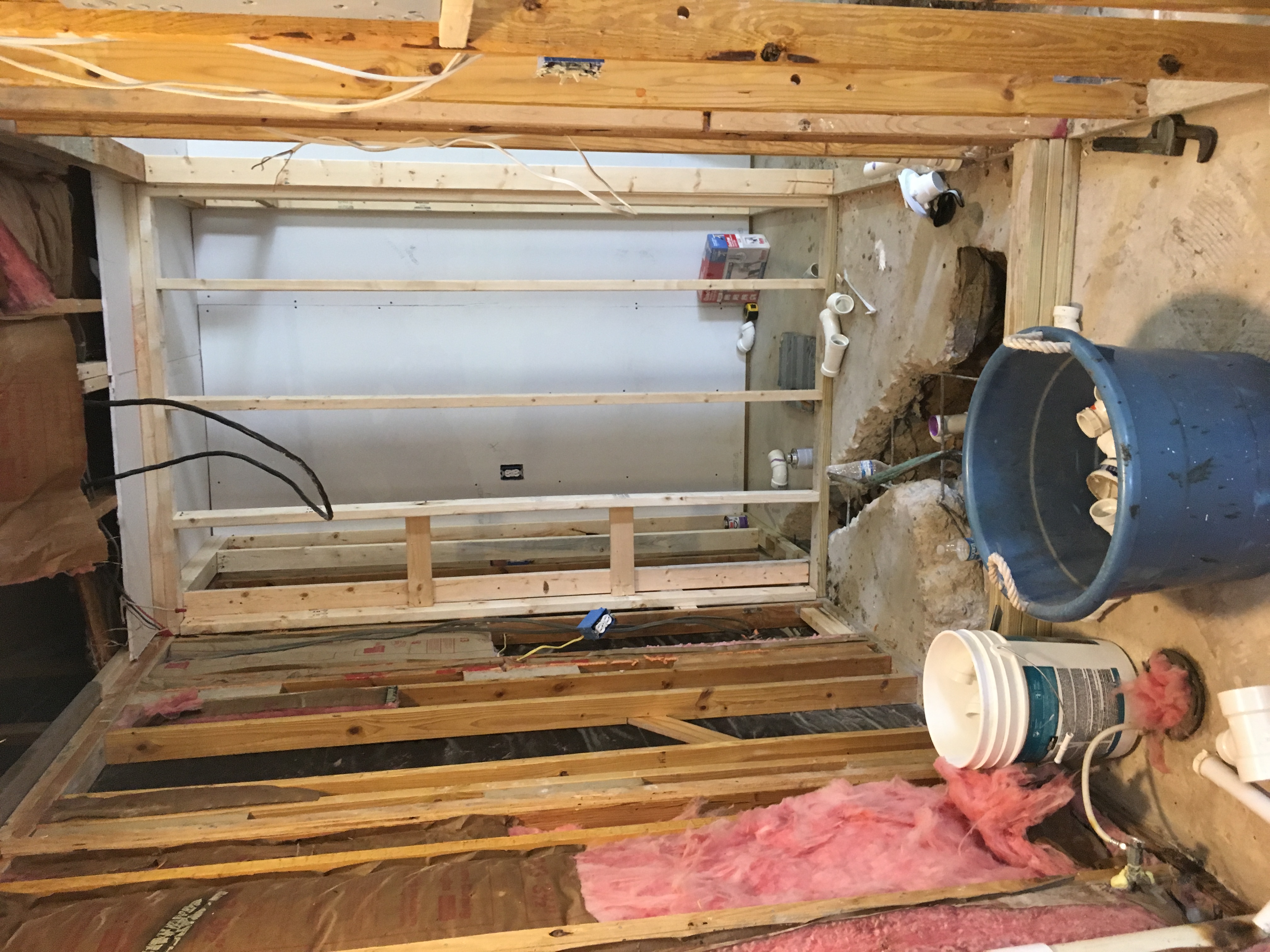Reworking the plumbing