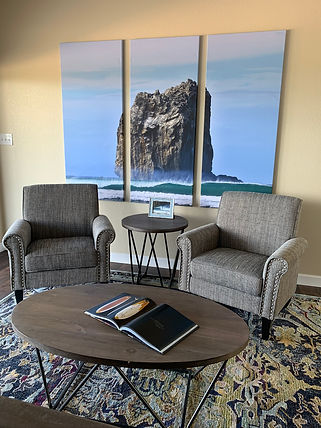 Residential home converted into office space. Remolded by Streamline Interior Design
