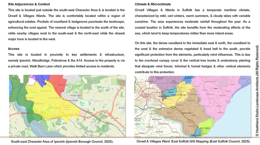 Suffolk Historic Home - Site Agacencies and climate