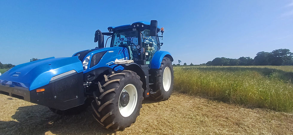 Reducing Landscape Carbon through new technologies such as methane tractors