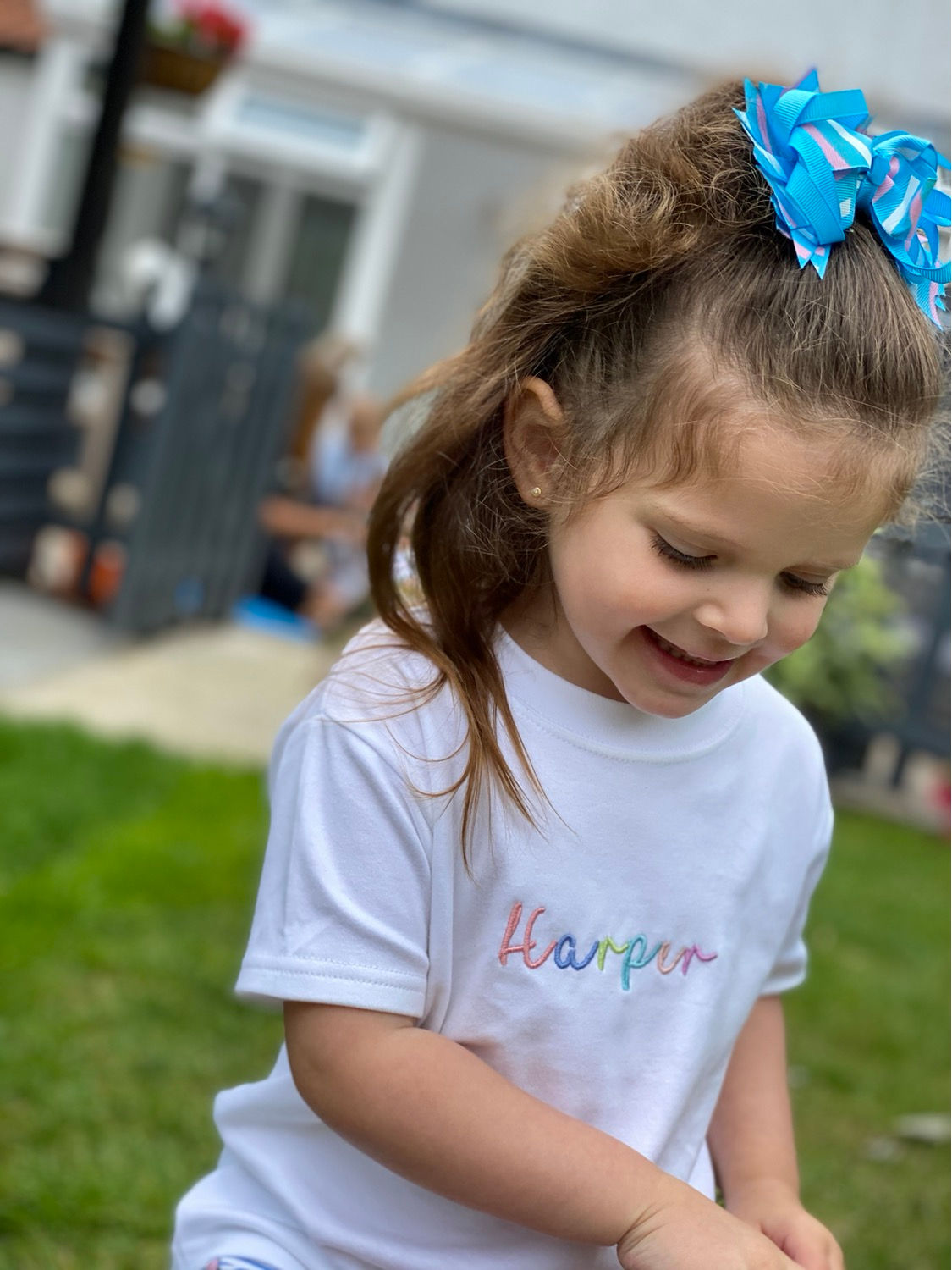 T-shirt Rainbow Embroidery