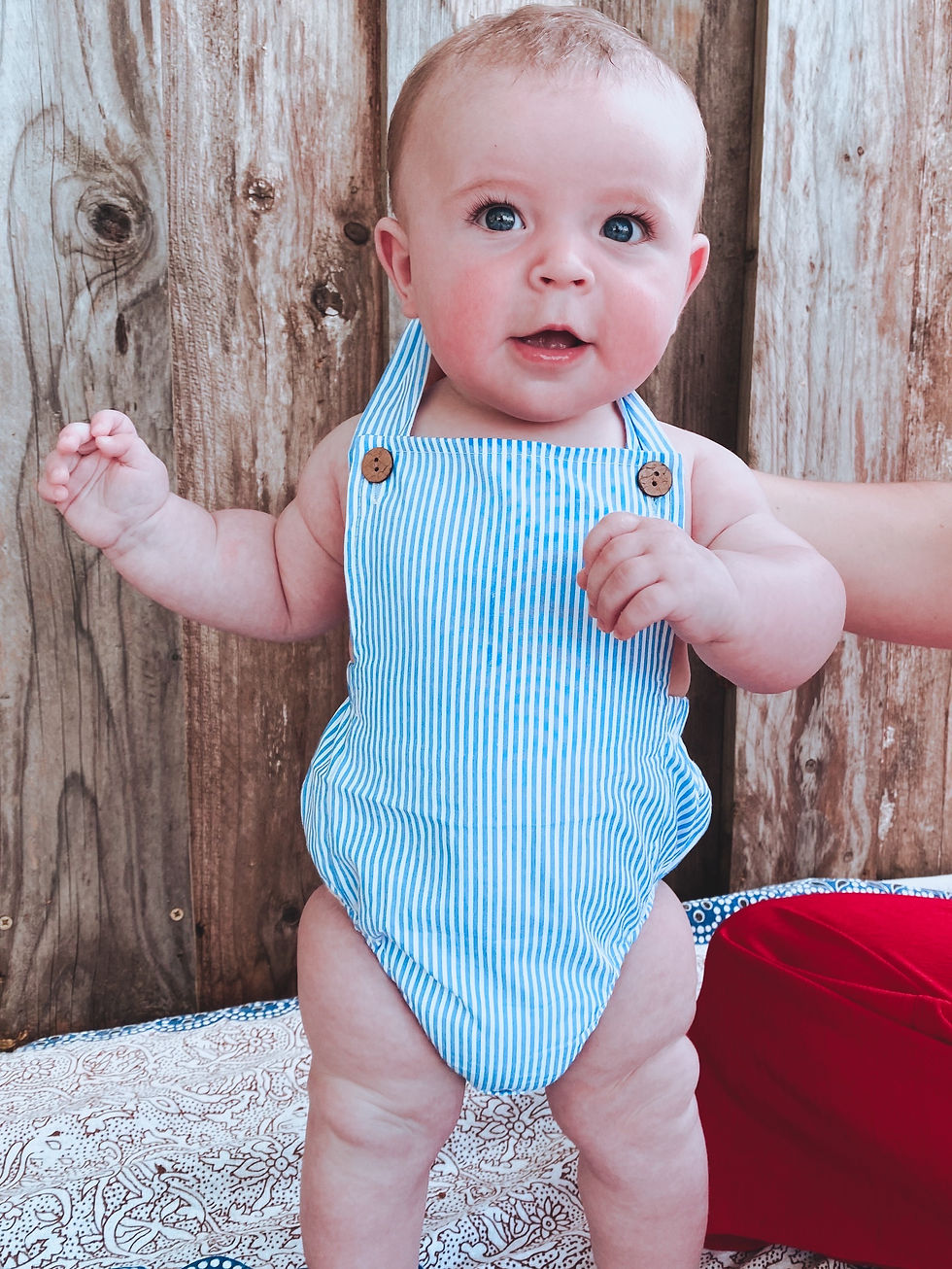 Striped Romper