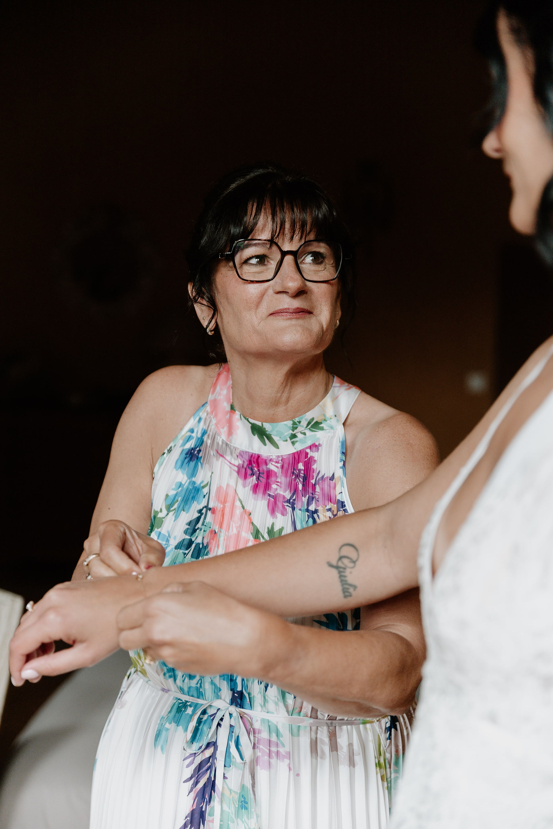 Marine's mom's dress, from the Bergua shop in Nérac ©La Rue des Madeleines