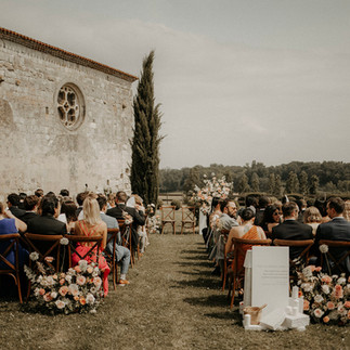 Cérémonie laïque sur l'esplanade nord
