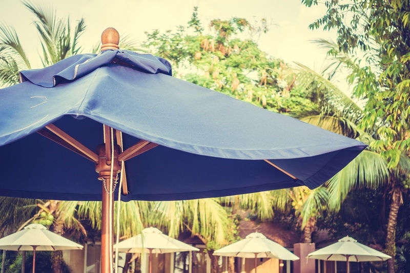rectangular market umbrella