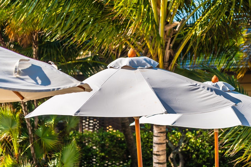 rectangular market umbrella