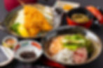 生わさびのっけ丼あじフライ付