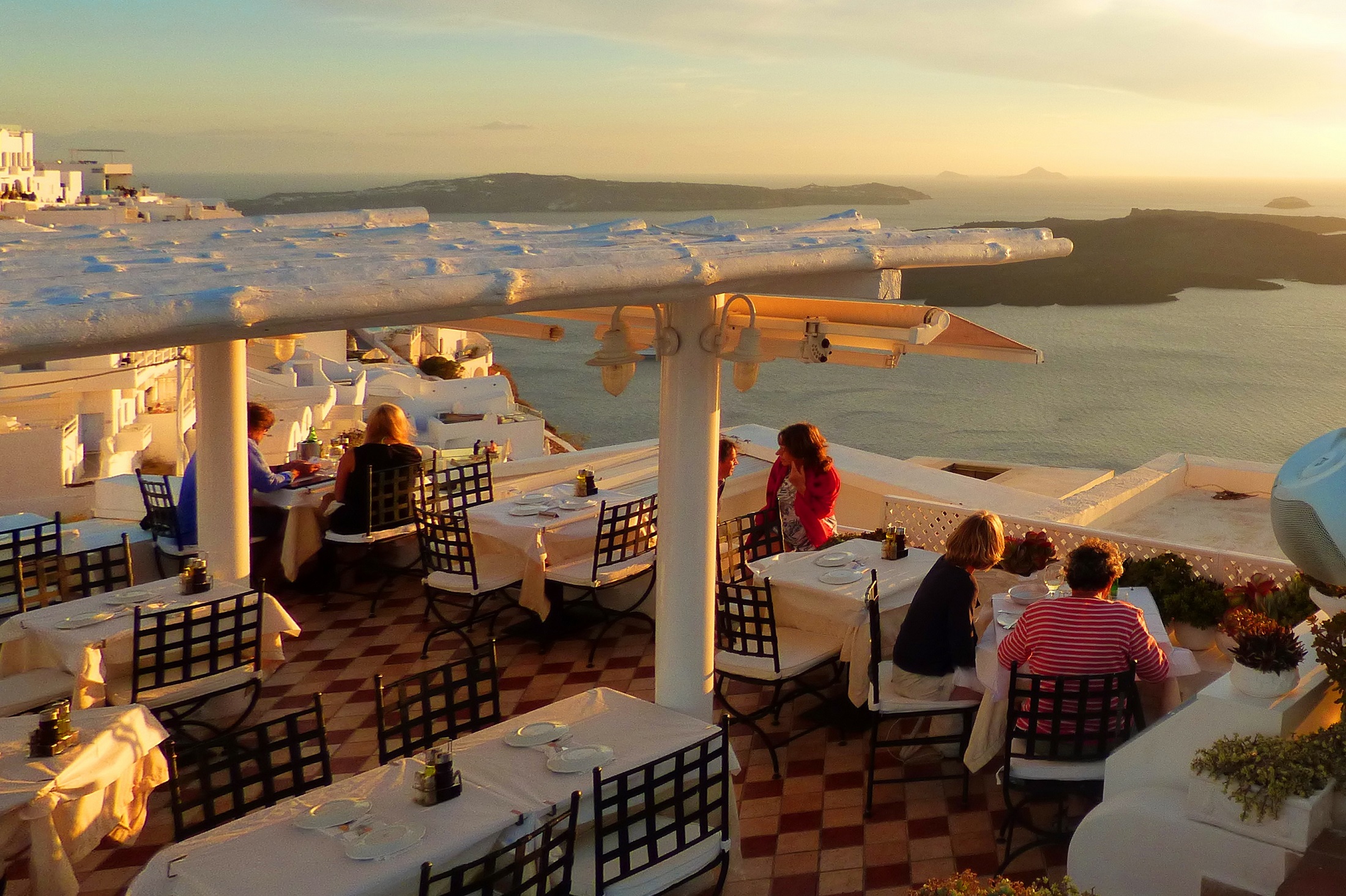 Restaurant | Photos | Sunset Dinner Santorini