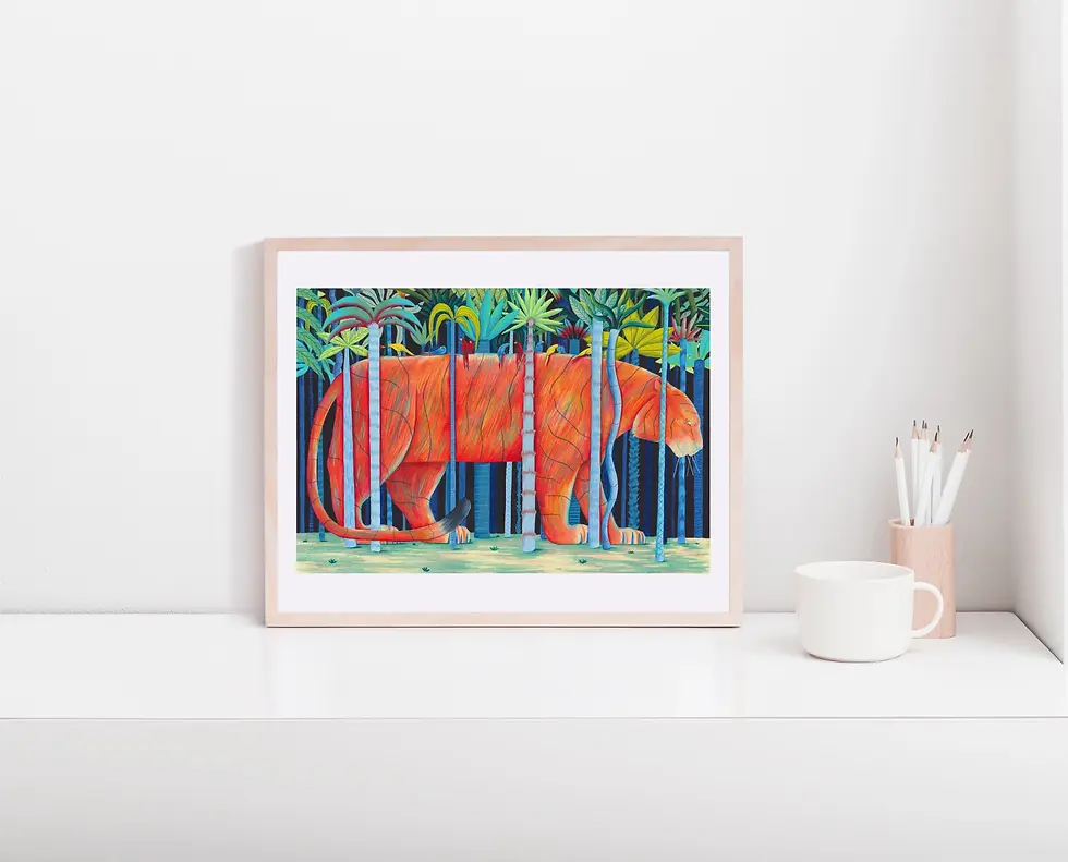Thumbnail: Tiger in palm forest 🇫🇷