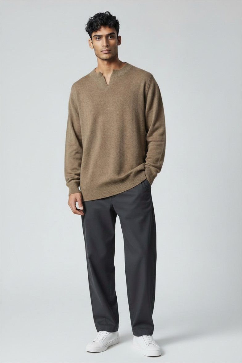 The Cashmere Henley (men)