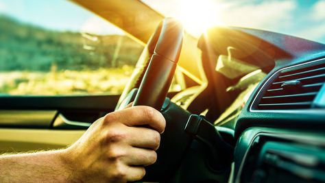 Οδηγώντας με καύσωνα