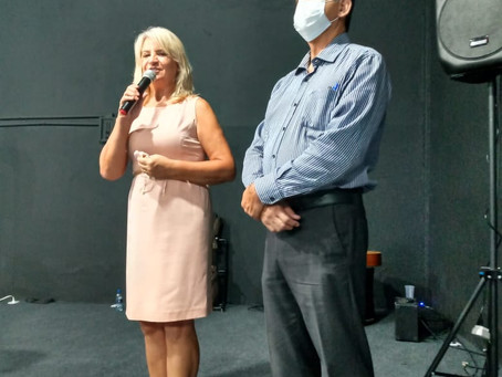 Noemia Rocha prestigia inauguração da Comunidade Nova Vida