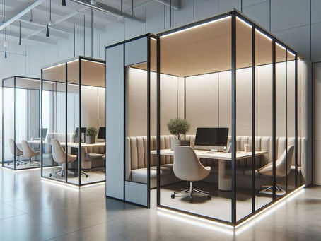 FOCUS ROOMS: Perfect for collaboration and small, informal meetings