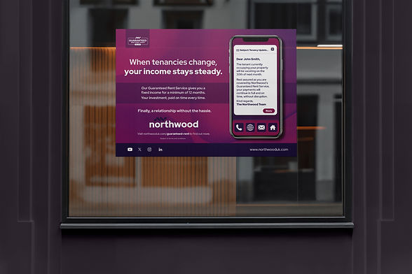 Northwood Advertising Campaign Poster Design