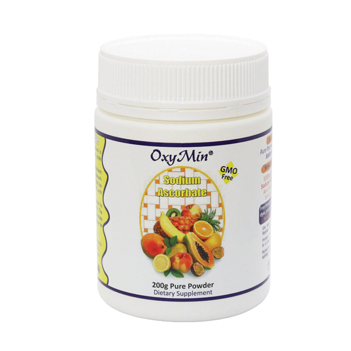 OxyMin Sodium Ascorbate (Vitamin C Powder) 200g