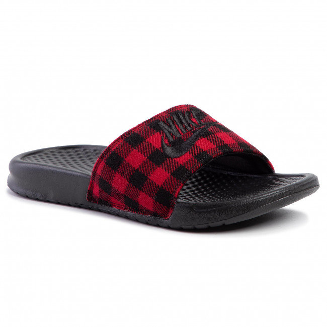 Nike Benassi JDI SE TXT Plaid Men 