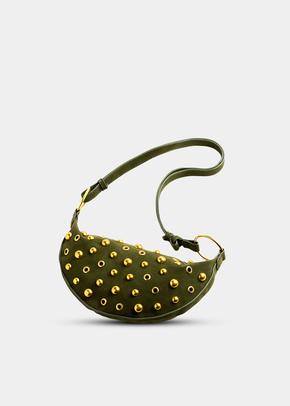 Cartera Verde con Dorado
