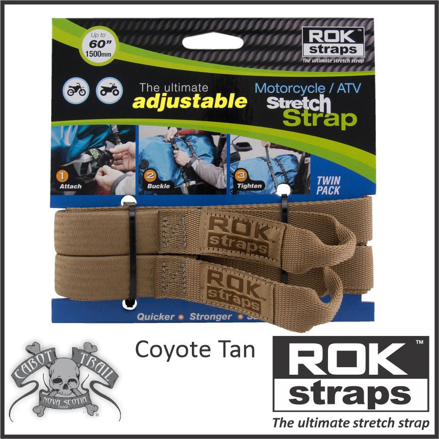 Thumbnail: ROK Straps Motorcycle 60" - Daniel's Favourite Strap! (Pair)