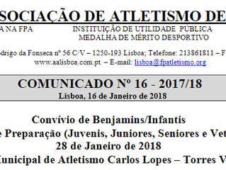 #18 - Provas de Preparação da AALisboa - Regulamento