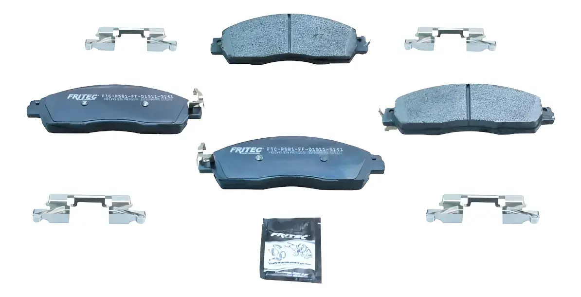 Balata delantera Nissan Frontier 15-21 NP300 15-23 ceramica heavy duty